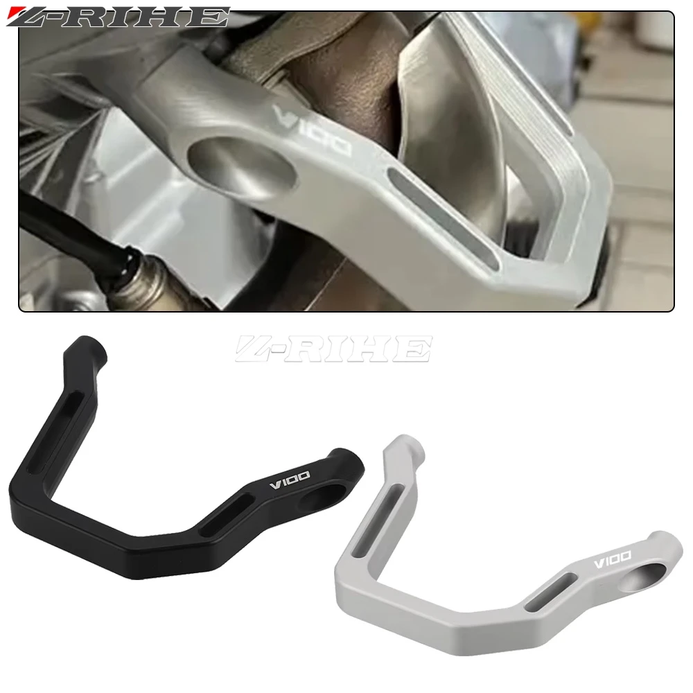 

Engine Guard Protection Frame Slider Crash Pad Falling Protector FOR Moto Guzzi V100 Mandello S Stelvio V100 2023 2024 2025 2026