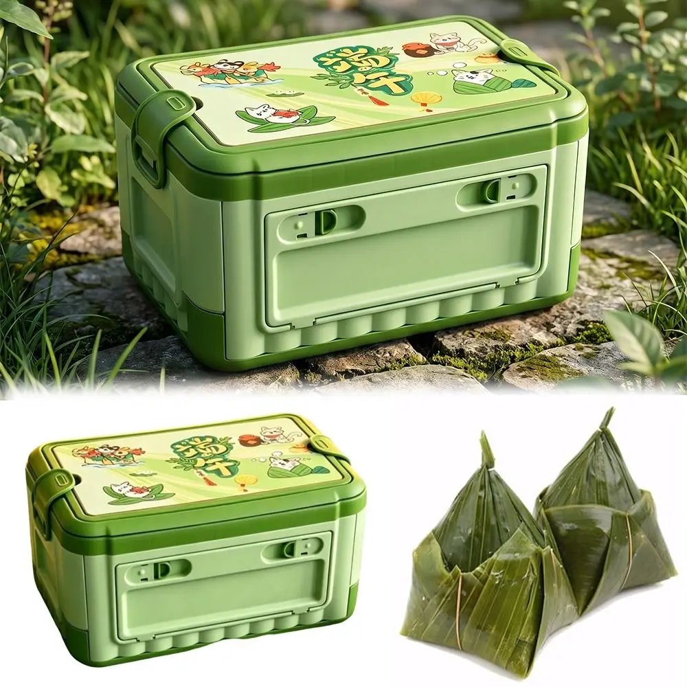 

Large Capacity Folding Storage Box Business Handle Reusable Plastic Organizer Box Carry Handle Collapsible Design