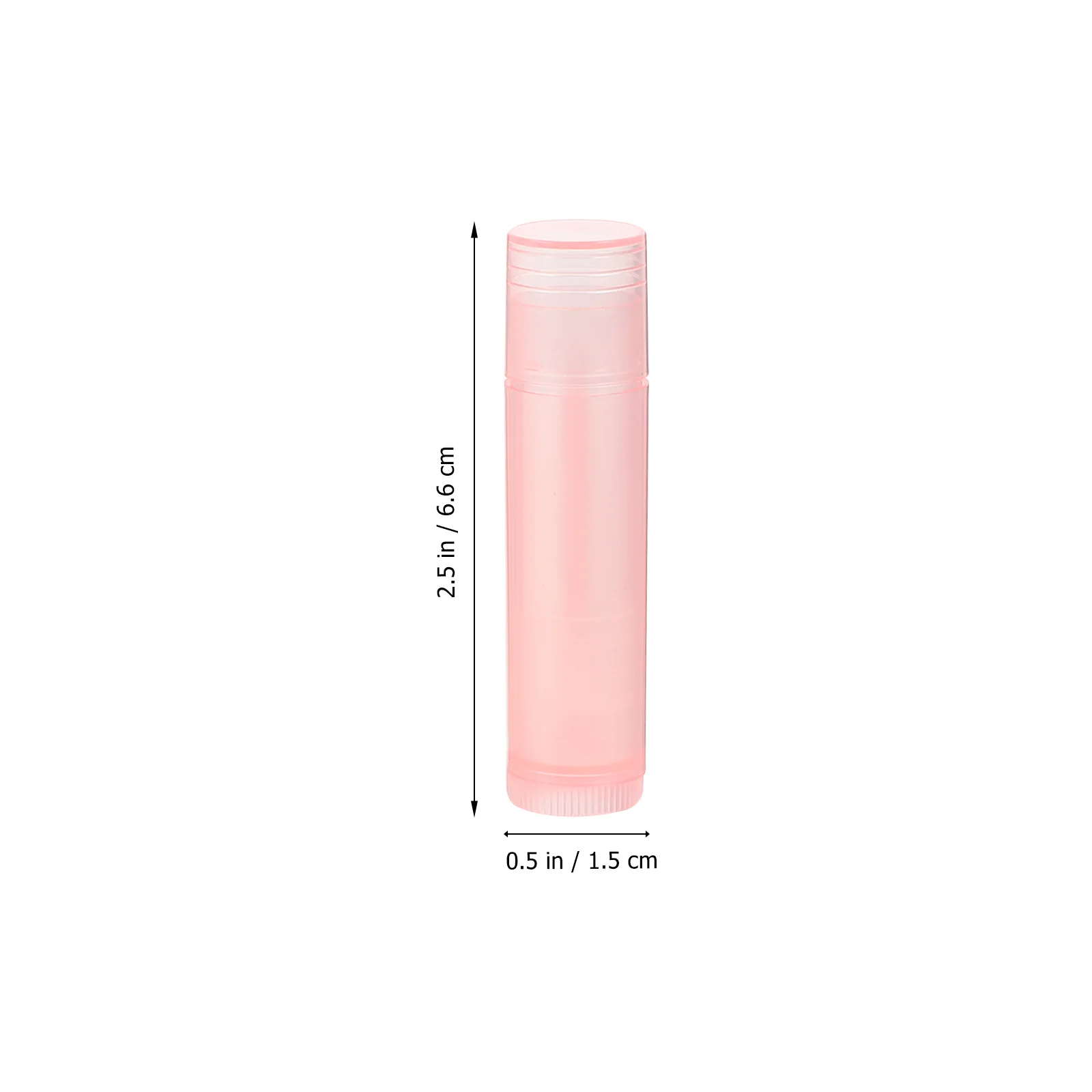 50 szt. Puste tubki na balsam do ust Kompaktowe, przenośne pojemniki na szminkę wielokrotnego użytku DIY Pojemniki do przechowywania kremu do ust Pojemnik na szminkę