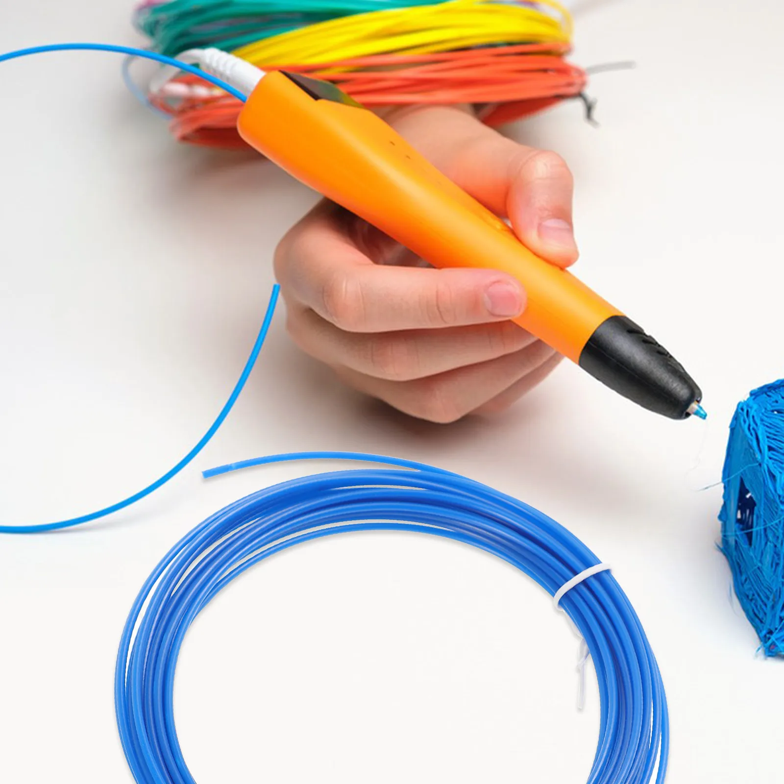 

3D Pen Filament ABS Vacuum Sealed Random Color Low Shrinkage 3D Printing Materials Compatible Standard Printer Filament