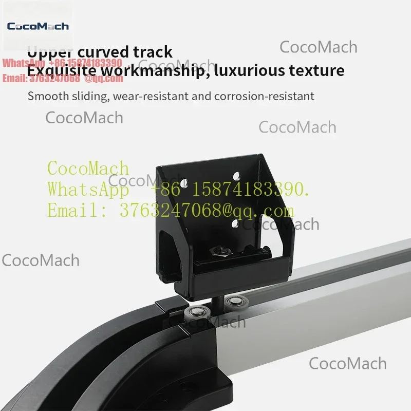 Internal Push Sliding Door Sliding Rail Wardrobe Master Bedroom Door Sliding Door Track Hardware Accessories