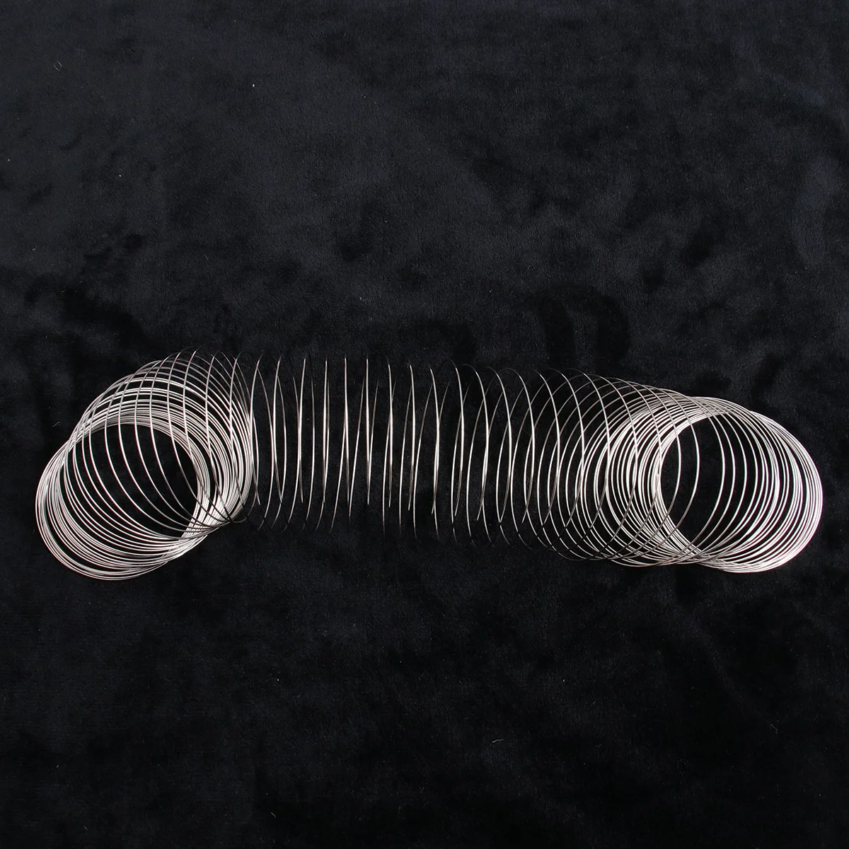 

1Set Bracelet Wire DIY Jewelry Making Material Steel Ring Bangle Craft Kit Simple Elegant Design Comfortable Texture Silver