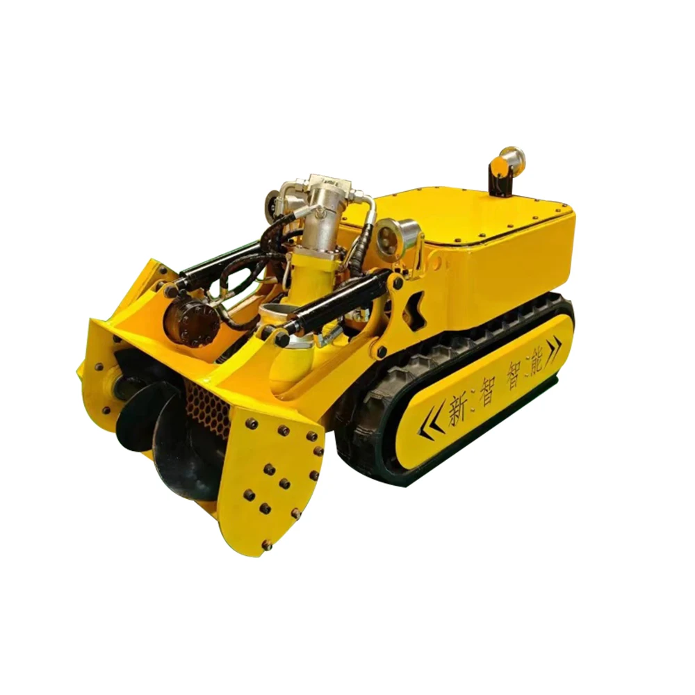 Dredging Silt Cleaner Robot 22kw Power Rubber Track Automatic Sediment Removal High Efficiency Reliable Performance Deal
