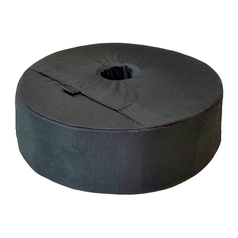 For Offset Umbrella Cantilever Weight 18in Round Sand Bag For Patio Umbrella Black Umbrellas Weight Management Solution Umbrella