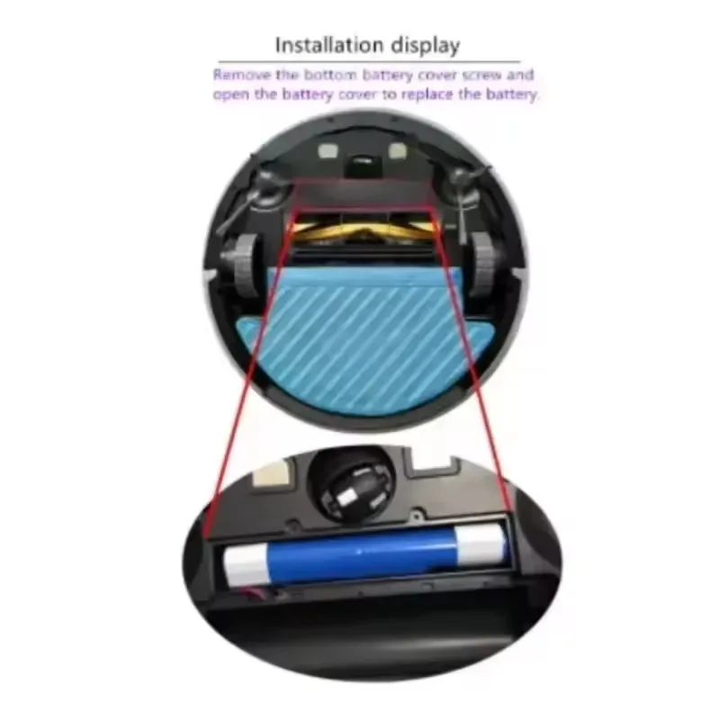 New 14.8V 12800mAh 4S1P Li-ion Battery Good Quality For CECOTEC Conga 3290 3390 3490 3590 3690 3790 3890 Robot Vacuum Cleaner