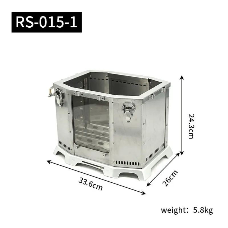 New modular design any combination to expand the real secondary combustion incinerator wood stove