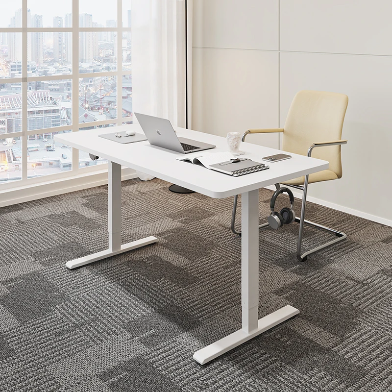 Frame Electric Office Computer 72 to 120cm Height Adjustable Table Desk Dual Motor 2 Stages Standing Desk  Frame for Retailers