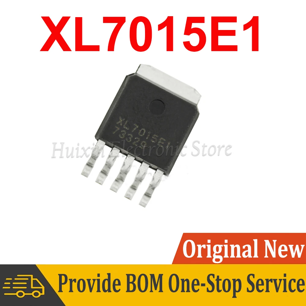 2pcs XL7015E1 TO-252-5 XL7015 TO252 7015E1 0.8A 80V TO252-5 buck DC converte SMD In Stock NEW original IC