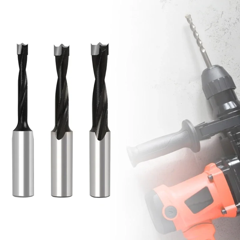 6/8/10mm Forstner Drill Bit Left Rotation Router Bit Row Drilling Bit