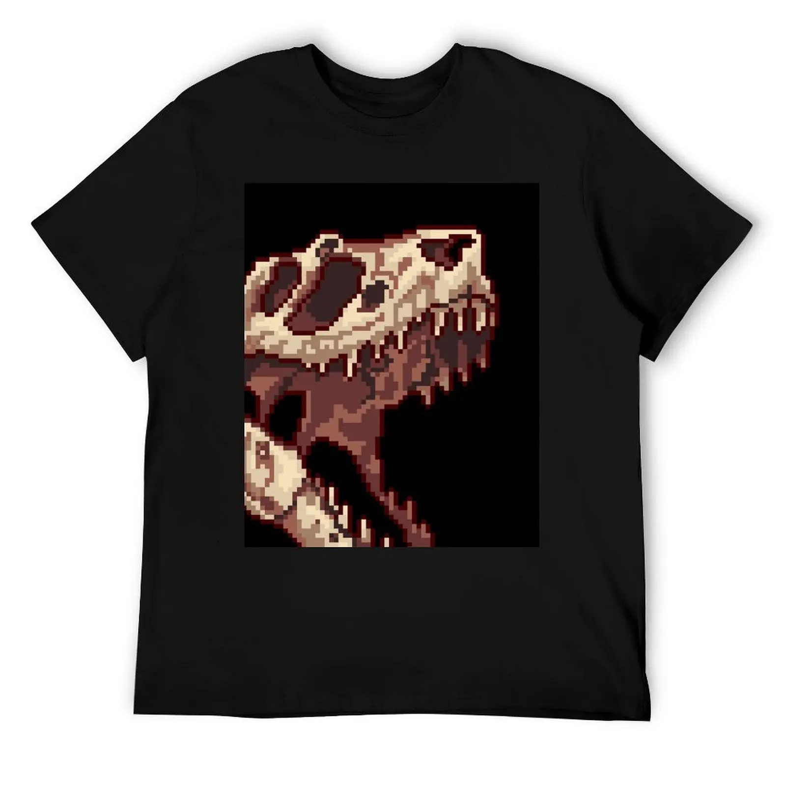 Футболка с крошечным черепом T-Rex, мужская футболка из 100% хлопка, незаменимая футболка, мужская футболка, футболка из 100% хлопка Футболка с крошечным черепом T-Rex, мужская футболка из 100% хлопка, незаменимая футболка, мужская футболка, футболка из 100% хлопка