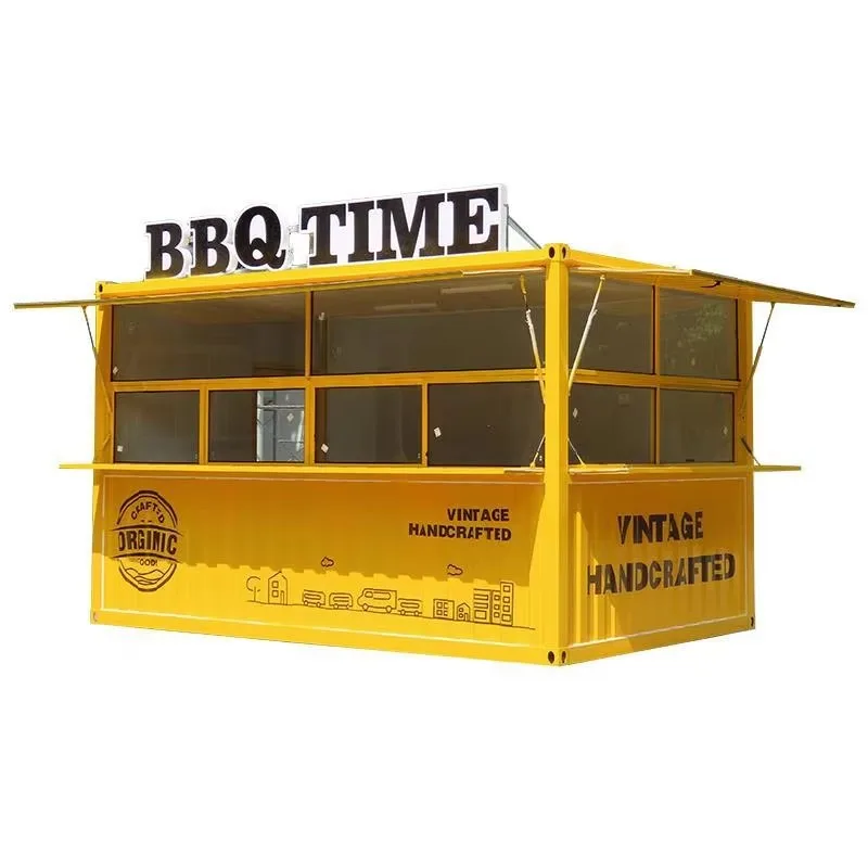 Multifunctional Coffee Food Truck Baking Equipment Pizza Hamburger Ice Cream Cart On Sale Australia Fast Food Trailer Customized