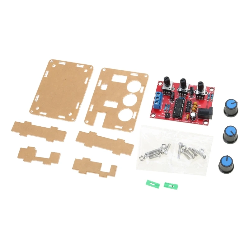 XR2206 Generator DIY 1Hz-1MHz Function Generator Square Sine Output 1Hz-1MHz with Case