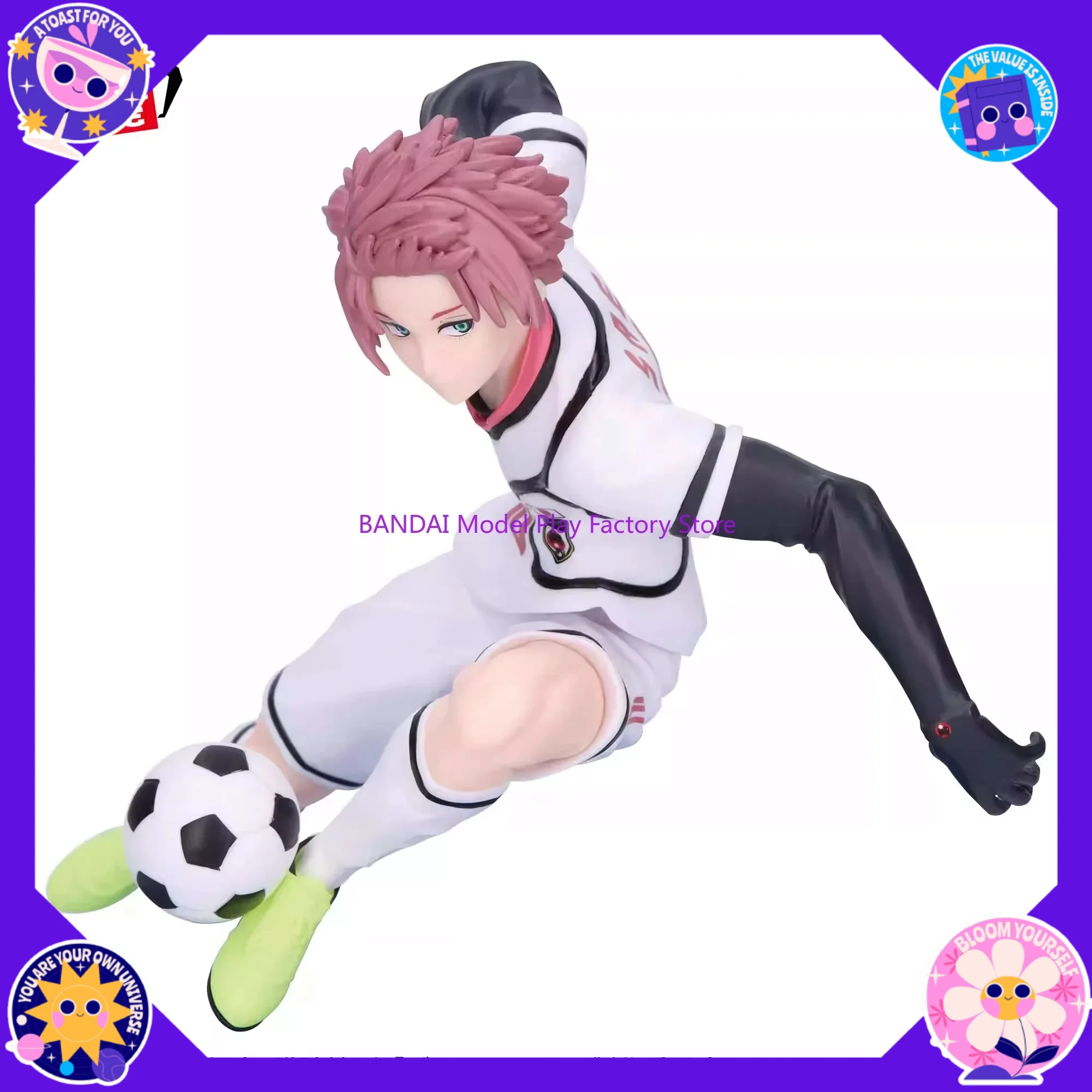 Figurine d'action originale BANDAI Blue Lock Itoshi Sae U-20, figurine d'anime japonaise, modèle en PVC, collection de figurines, poupée