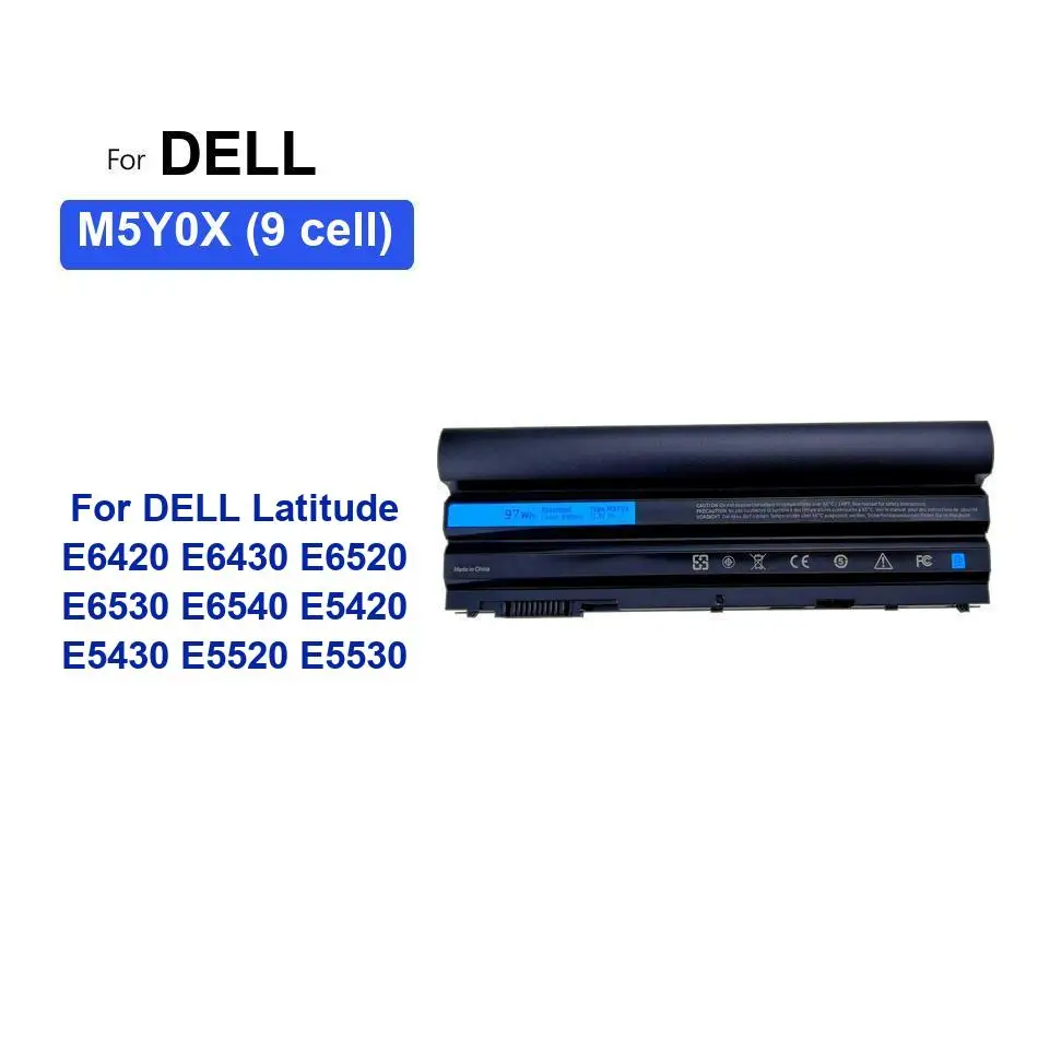 بطارية لديل خط العرض 12 13 14 7280 7290 E7280 E7290 7380 7390 7480 7490 E6420 E6430 E7480 DJ1J0 F3YGT 8858X T54FJ M5Y0X