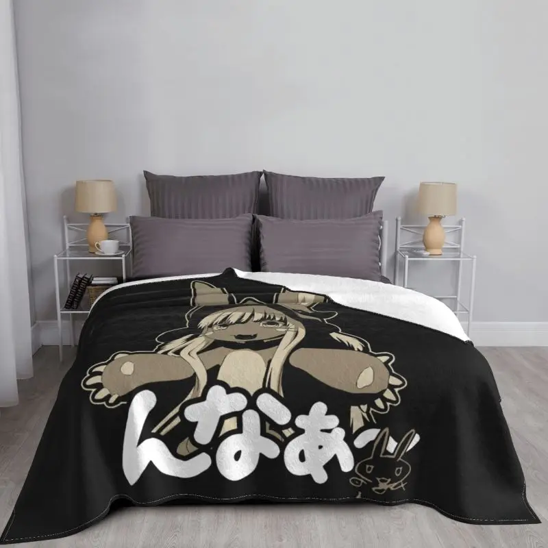 Made In Abyss Nanachi Cosplay Costume Anime Blanket Thick Thicken Plus Velvet Bedding Throws Machine Washable
