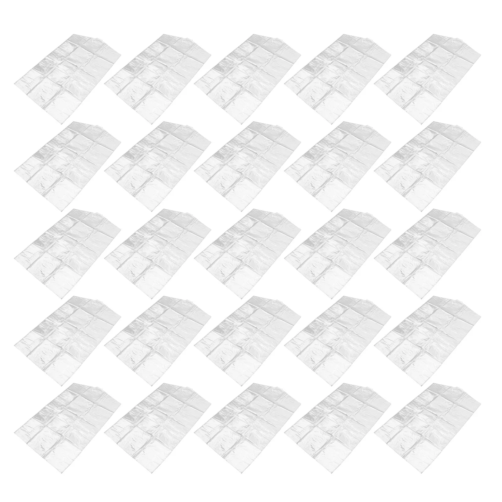 

60Pcs Transparent Plastic Clothing Dust Cover Garment Bag for Dresses Suits Jackets Uniforms Hanging Closet Storage Travel