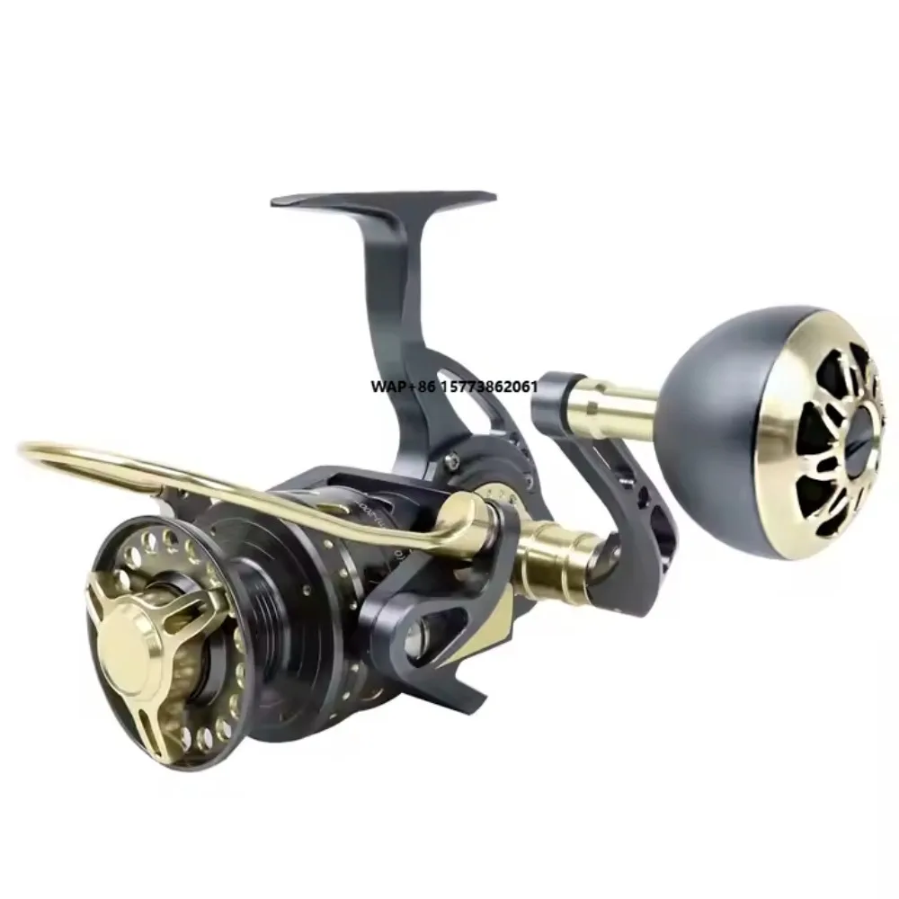 

Saltwater Fishing Spinning Reels All Metal 8+1BB Max Drag 30Kg Tuna Boat Casting Wheel Big Game Trolling Spinning Reel