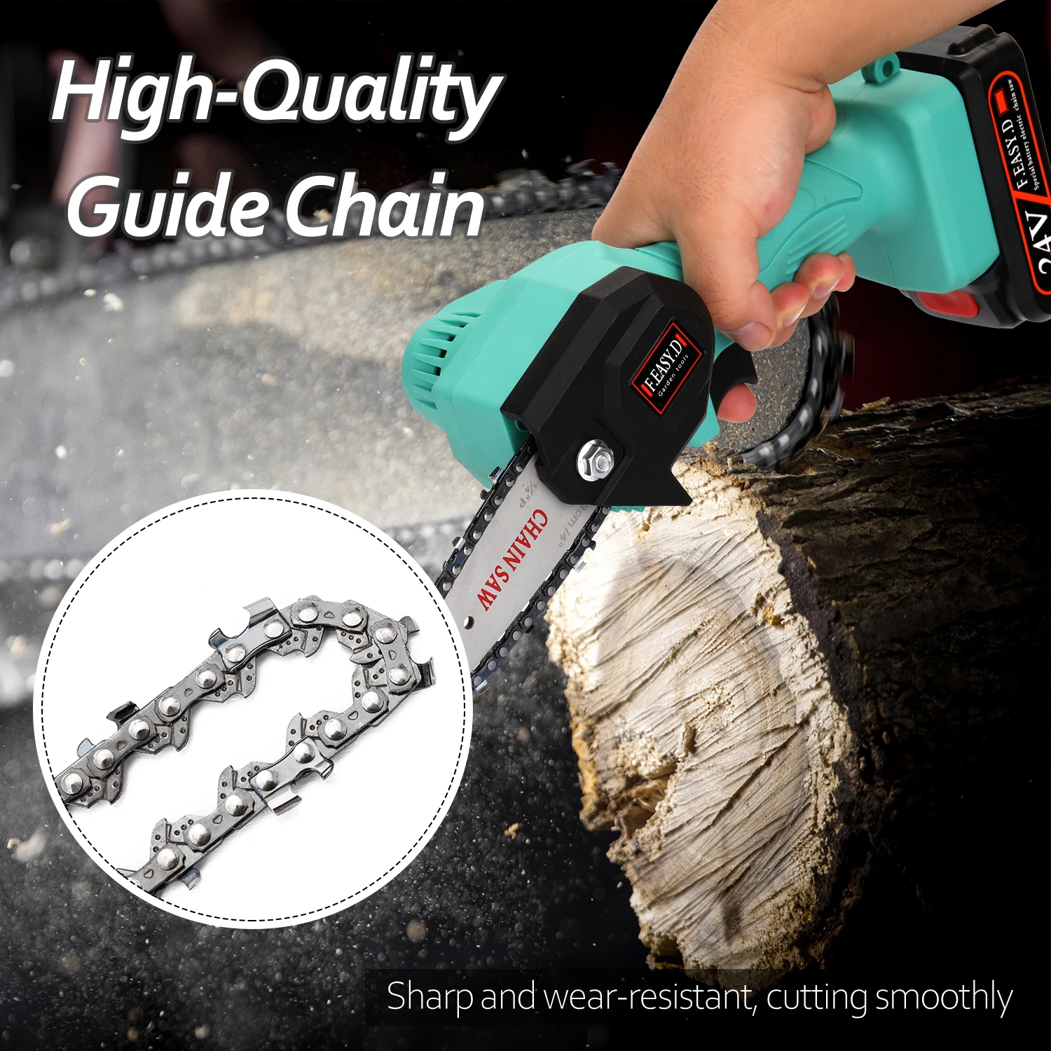 4 Inch  Steel Chainsaw Chains Electric Chainsaws Accessory Chains Replacement Chains Replacement Saws Chians Accessory