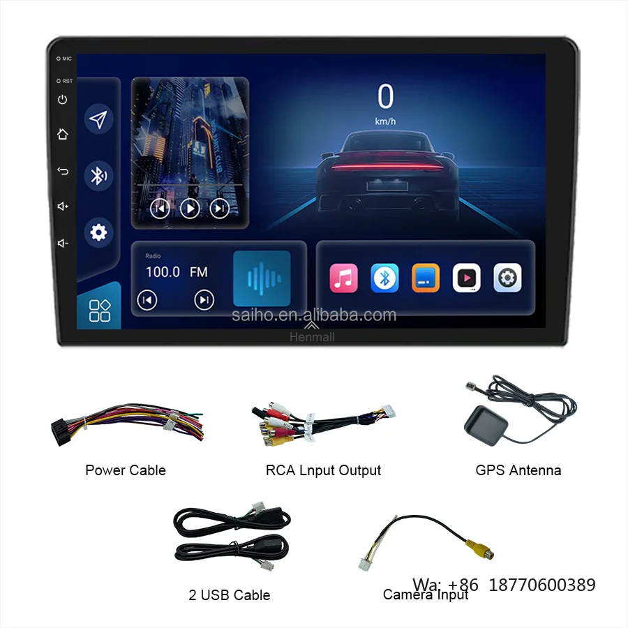 7 9 10 Inch Qled Cars Radio Touch Screen Carplay Auto Stereo Gps Fm Am Bt 1 Din 2 Din Wifi Dvd Car Player Pantalla Para Carro
