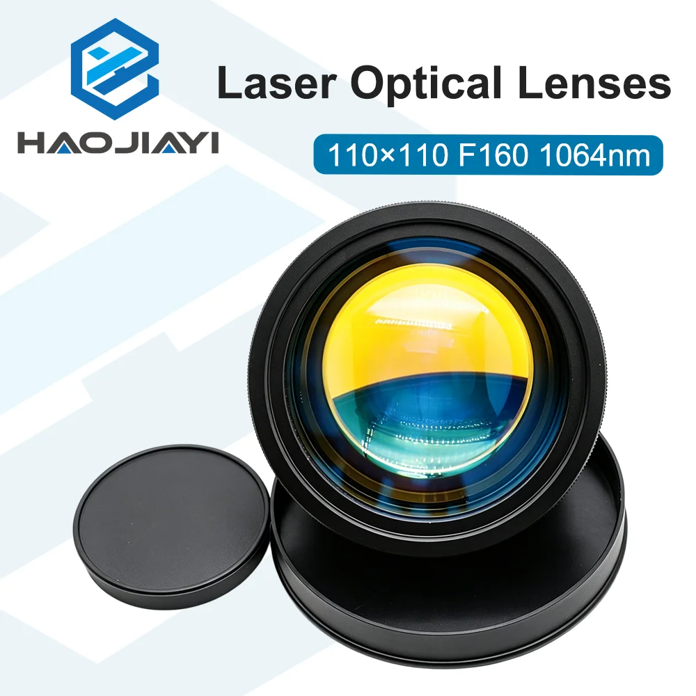 F160 F-theta Lens 110x110mm Scan Field Lens for Fiber Laser Marking Machine Optical Replacement Parts