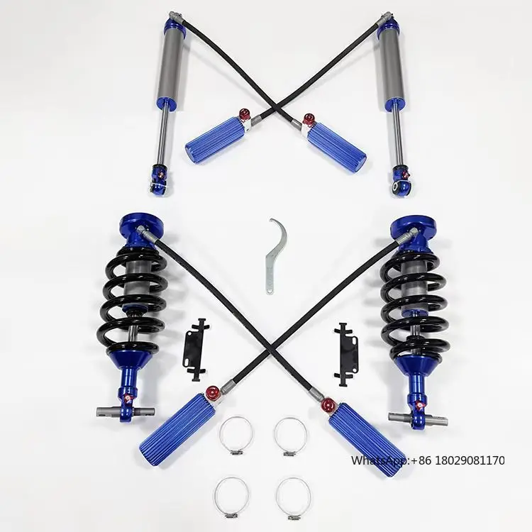 

SSWT GMC1500 blue 2 inch compression adjustable 24-section 2.5 pipe diameter 4X4 off-road shock absorber springs