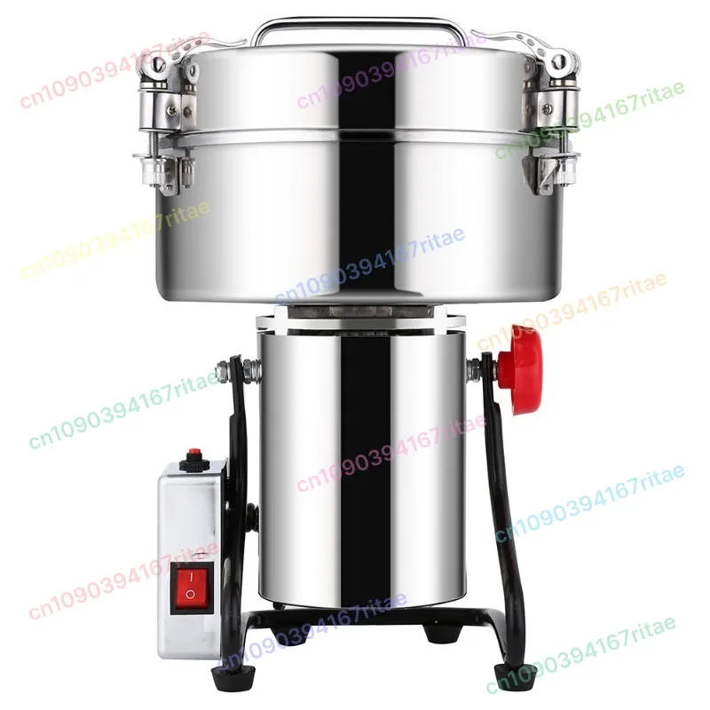 

Высокоскоростная 4500 г крупы, лекарственные материалы, специи, порошковая дробилка, кофе из нержавеющей стали, 110 В/220 В, коммерческая зерношлифовальная машина