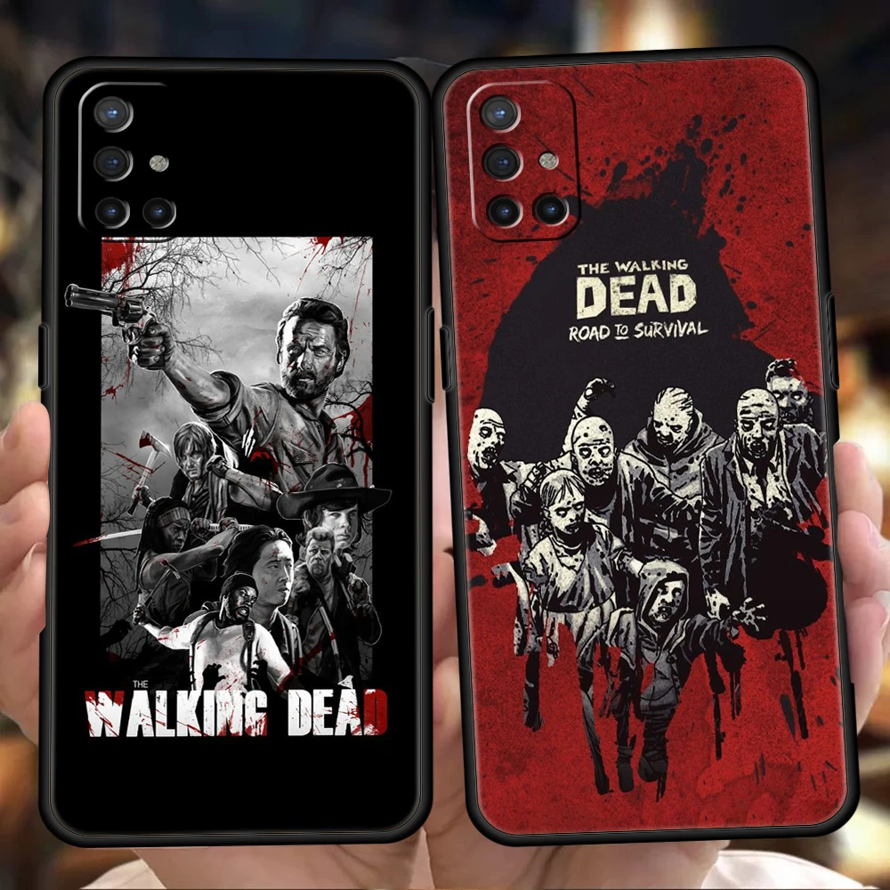 The Walking Dead Phone Case for Oneplus Nord N100 N10 10 7 8 9 10R 9R 7T 8T N200 CE 2 2T 9RT Z Pro 5G Silicone Cover Shell Capas