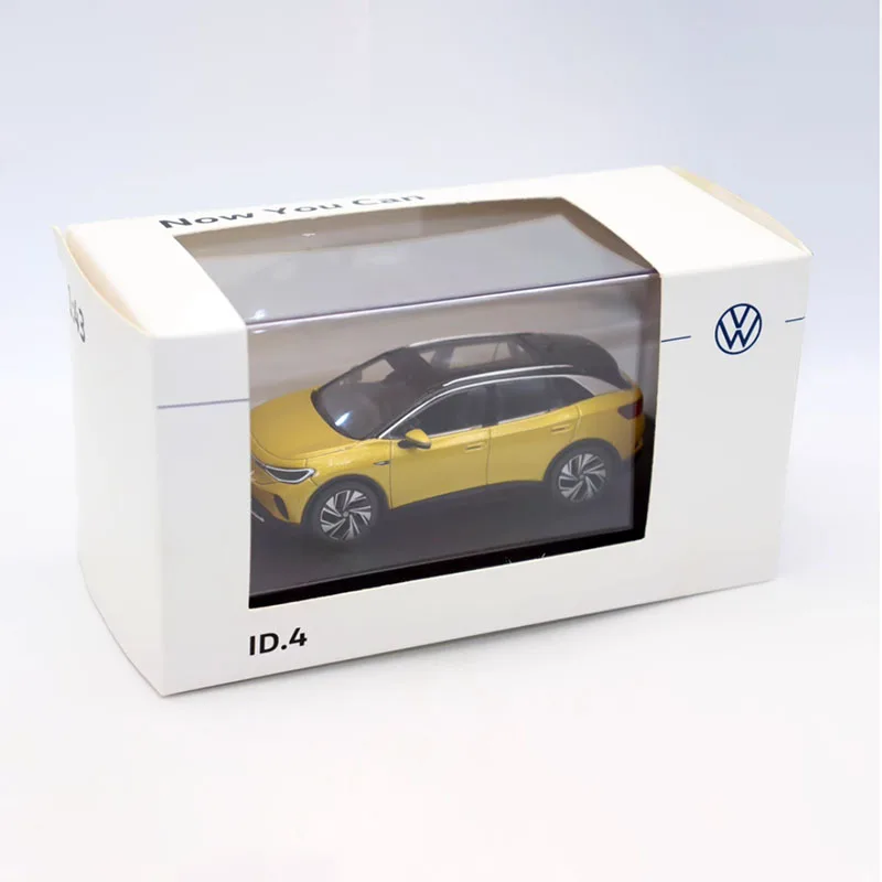 دييكاست 1/43 مقياس ID.4 CROZZ SUV سبيكة محاكاة نموذج سيارة مجموعة ثابتة زينت هدايا العيد اللعب هدية تذكارية #6