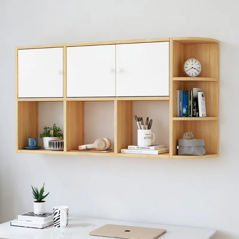 Shelf Wall-mounted storage cabinet Locker No punching storage cabinet