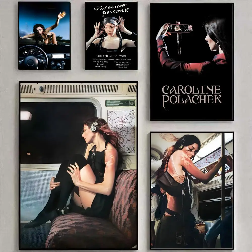 American Singer C-C-Caroline P-Polachek Poster HD Art Sticky Wall Waterproof Home Living Room Bedroom Bar Aesthetic Decoration