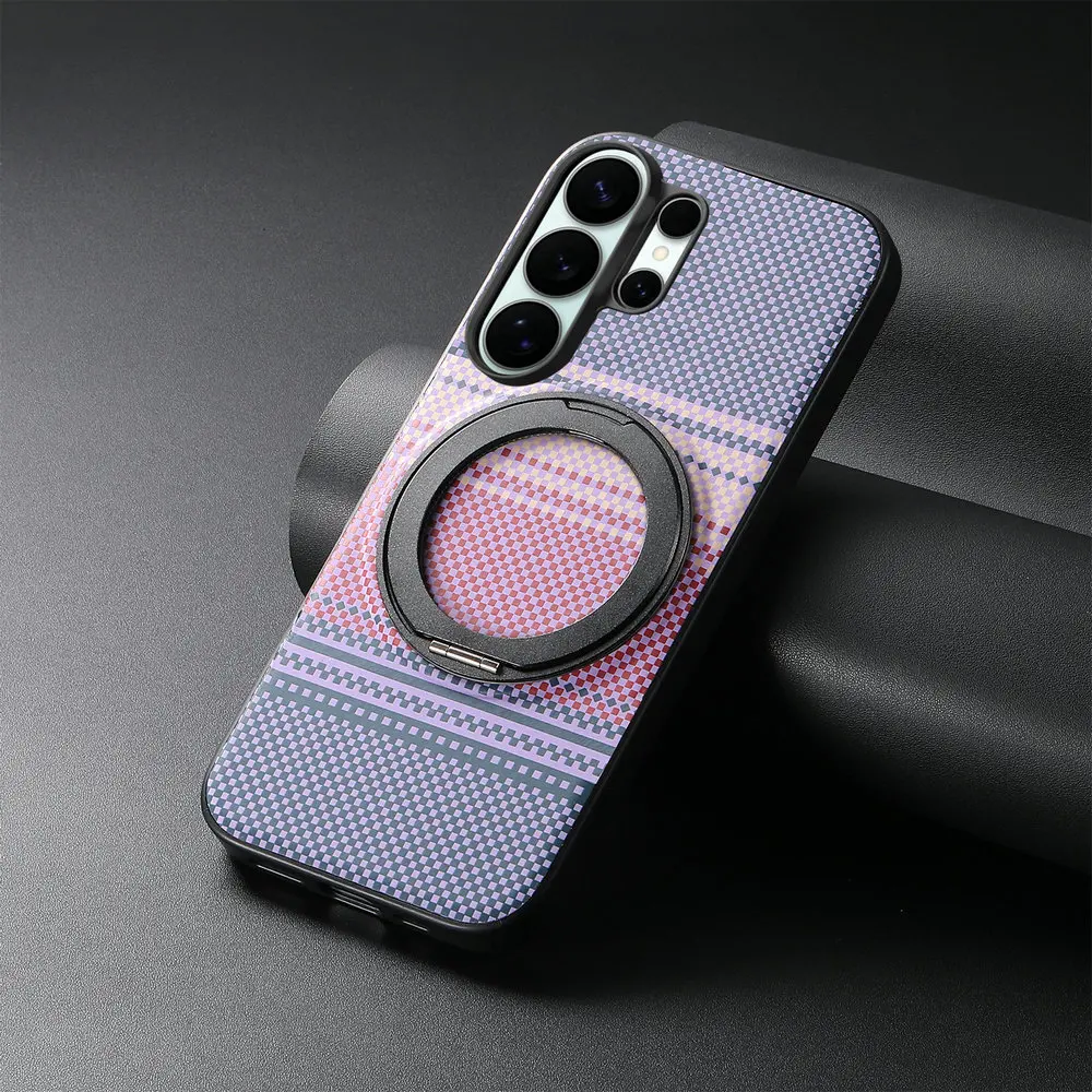 S26 Ultra 5G Luxury Case Magnet Ring Car Holder Back Panel for Samsung Galaxy S26 Ultra S25 Plus S24 FE S23 Ultra S 26 Edge Etui