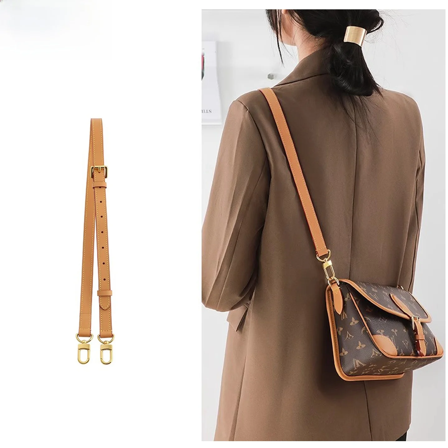 adjustable-leather-shoulder-strap-for-speedy-25-breadstick-bag-crossbody-replacement-belt-fashionable-accessory