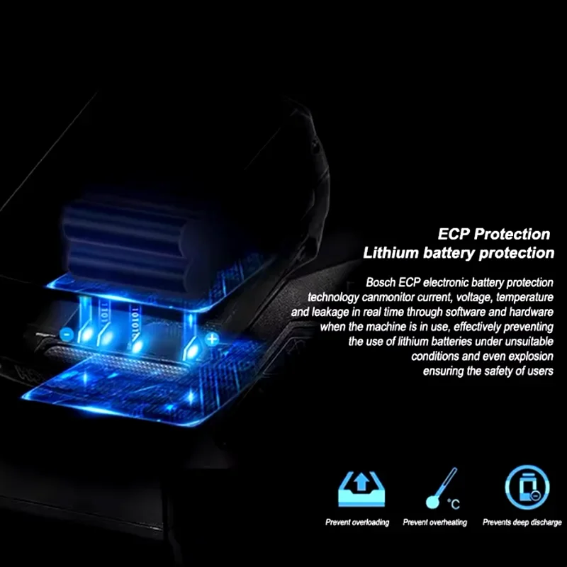 

For original-Bosch 18V battery, 18V 6000mAh backup batteries, Draadloze professional system, BAT609 BAT618 GBA18V80 tool battery