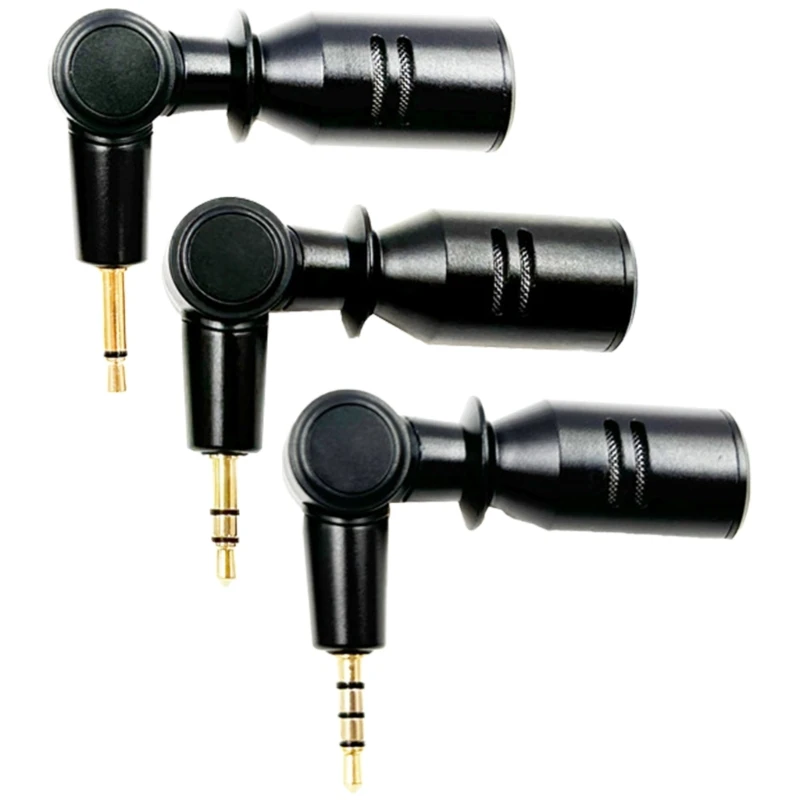 Sound Recording Microphone Connector for Live Streaming, Bendable Design for Vloggers and Broadcasters, Content Creators