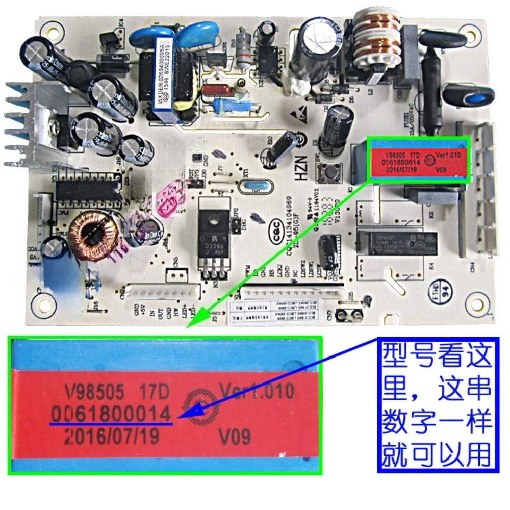 

0061800014 Холодильник BCD-290W-318WS-318WSL компьютерная плата, основная плата управления