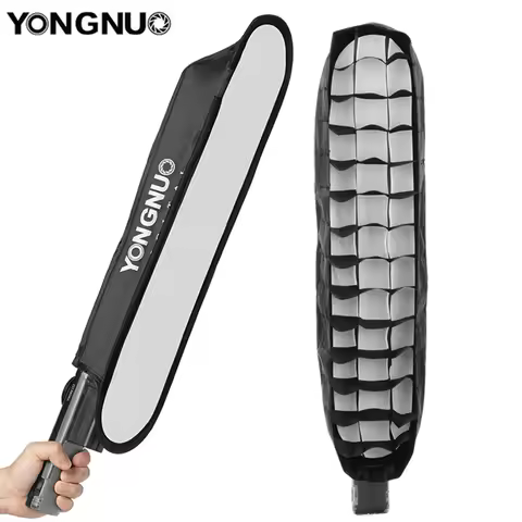 Yongnuo Original Honeycomb Grid Softbox Rectangle Soft Box for Yongnuo YN360 YN360S YN360III YN360IIIPro Led Video Fill Light