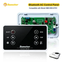Contrôleur de climatiseur 12V 24V avec application Bluetooth et télécommande pour camping-car, caravane, camion, pièces de climatisation 3