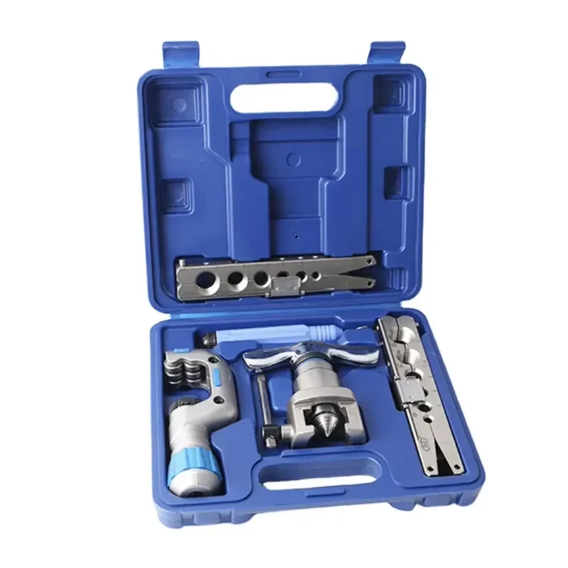 CT-809N Manual Copper Tube Reamer Heavy Duty Eccentric Conical Flaring Tool for Air Conditioning Pipe Maintenance