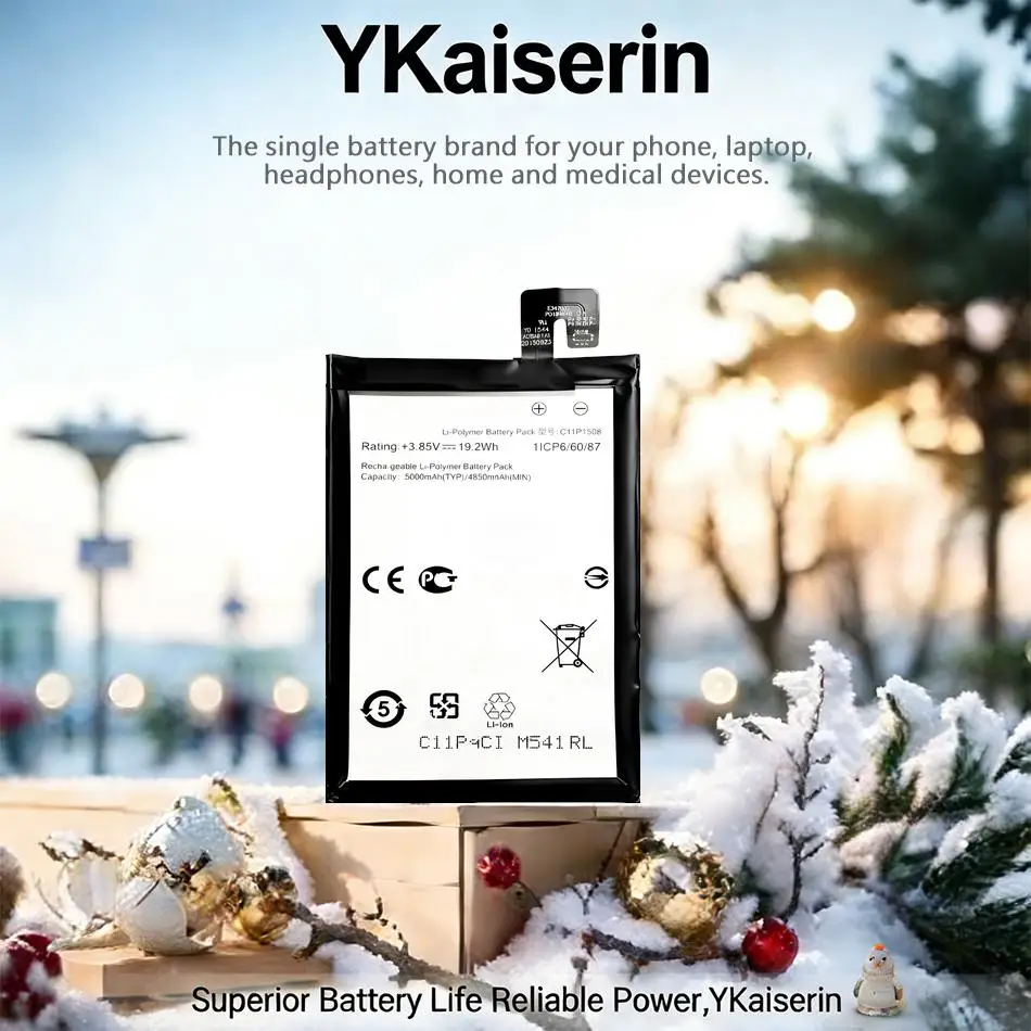 

Аккумулятор для мобильного телефона Asus Zonfone Max ZC550KL Z010AD Z010D Z010DA, стабильный, 5000 мАч, C11P1508, надежная мощность