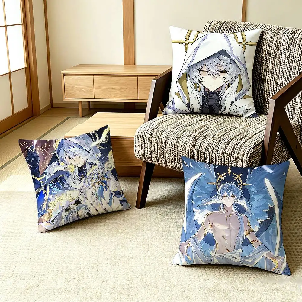 COOL Honkai Star Rail S-Sunday   Pillow Case Pattern Printed Pillowcase For Living Room Sofa Cushion Cover
