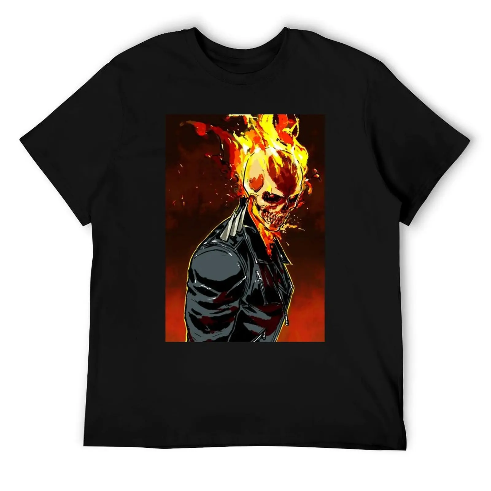 

Ghost Rider T-Shirt t shirt for man funny t shirts cotton T-Shirt