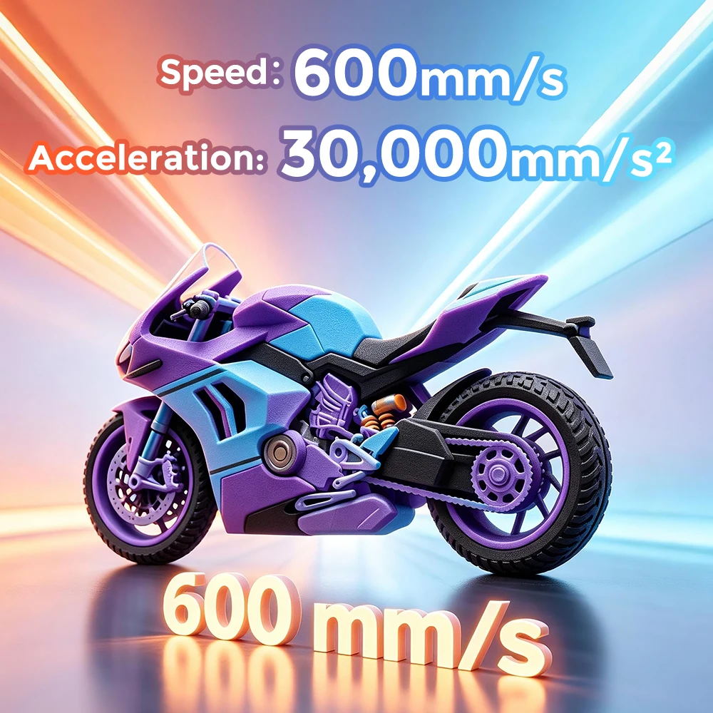 Flashforge Creator 5 4 Toolheads Large Size 3D Printer Zero Filament Waste Multi-Color High Speed 600mm/s Printing Auto Leveling view 5