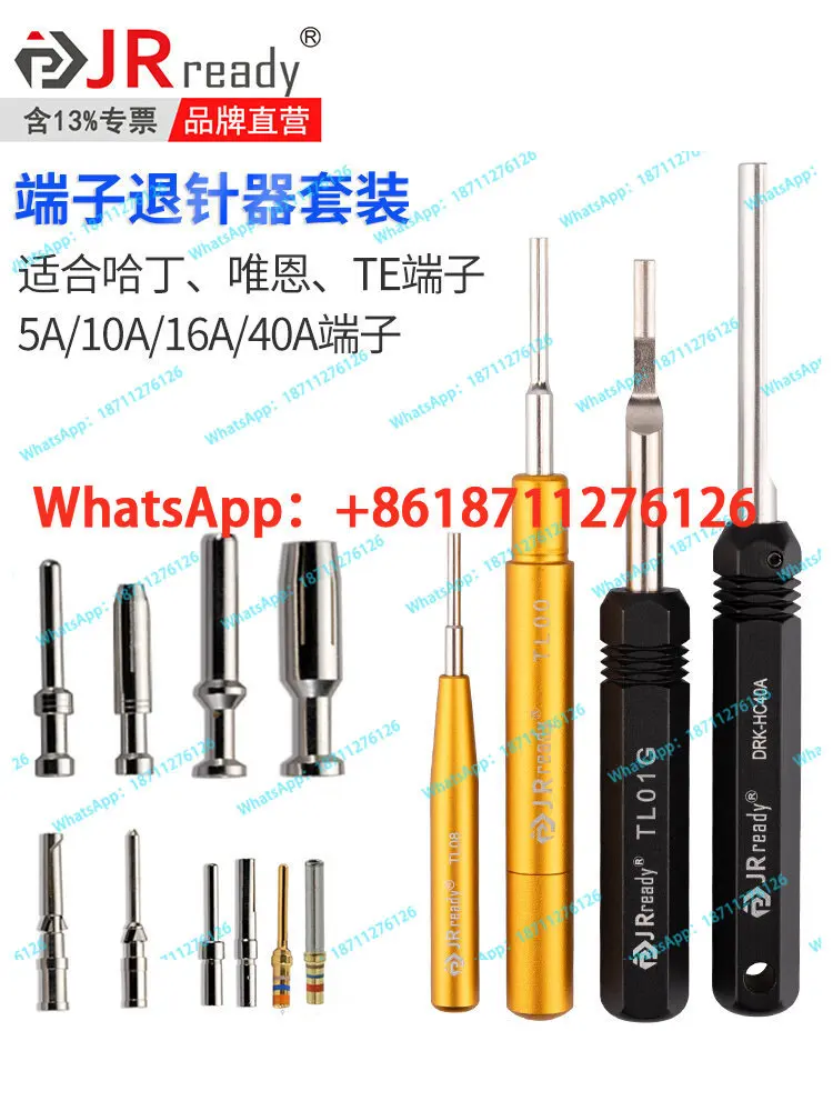 Jared Harding Harting Needle Ejector Set  10A Heavy Duty Connector D sub Terminal Needle Replacer