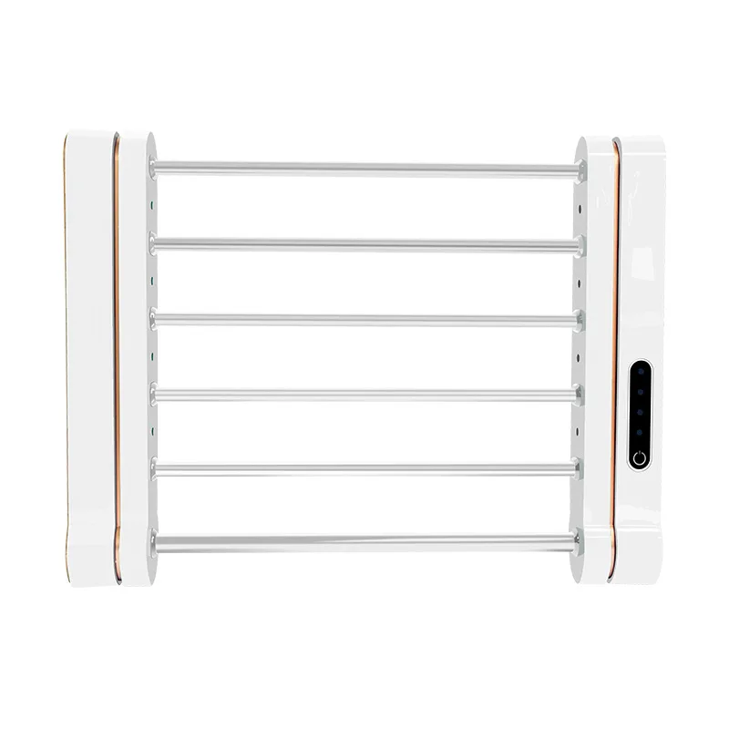 

Household Smart Heating Towel Rack UV Function No Odor Safe Mother And Child Clothes Drying Electric