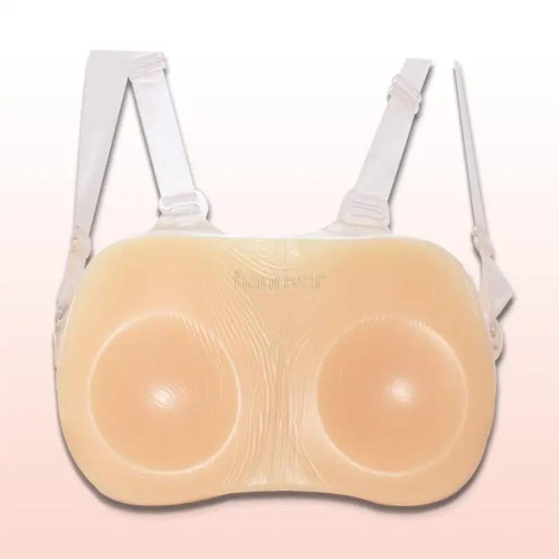 Artificial False Breast Form Silicone Female False Chest Realistic Fake Boobs Crossdresser Cosplay Sissy Crossdressing