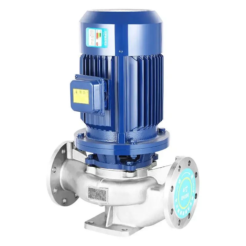 IRG surface pumping machine electric centrifugal line pump industrial circulation water pump