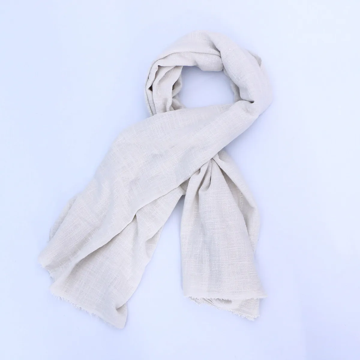 

Light Grey Cotton Blend Fabric Soft Breathable Natural Crepe Fabric for Skirts Blouses Tshirts Pajamas DIY
