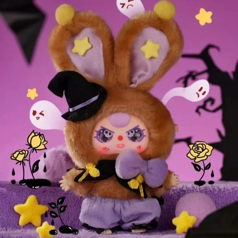 2025 ใหม่ ของแท้ 100% ตุ๊กตาเบบี้ ธีมปราสาทผจญภัยฮาโลวีน แบบกล่องสุ่ม ตุ๊กตาน่ารัก ของตกแต่ง ของเล่น ของขวัญ