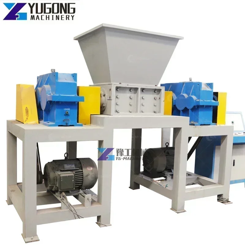 Scrap Metal Recycling Plant Tire Shredders Newest Design 2025 Steel Shredder Machine