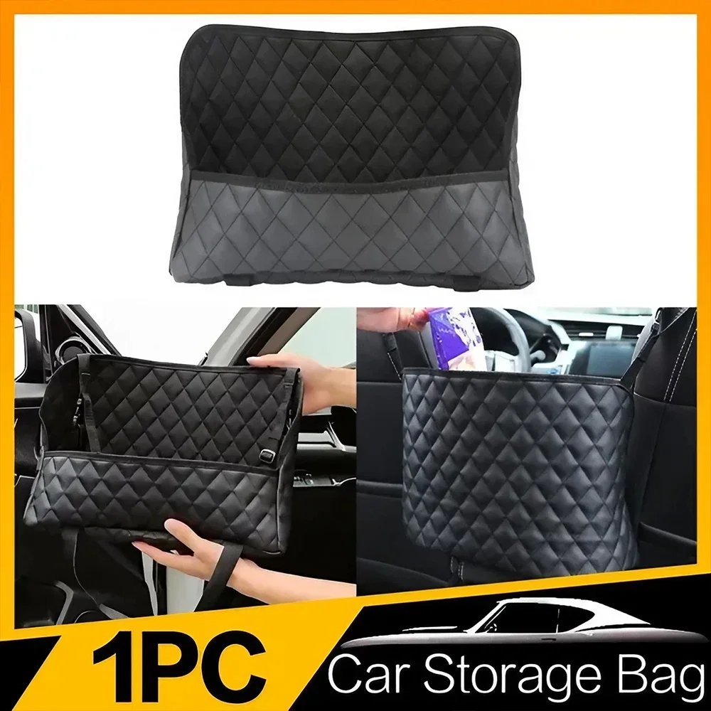 

Stonego Car Backseat Storage Bag - Hanging Mesh Pocket and Trunk Organizer, Interior Accessories